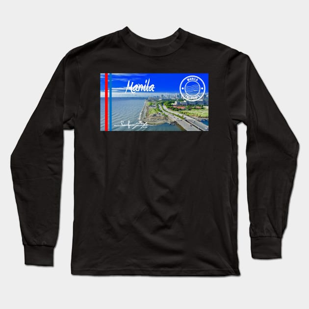 Manila Long Sleeve T-Shirt by richercollections